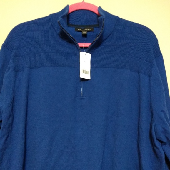 Banana Republic 1/4 zip sweater - Picture 1 of 3